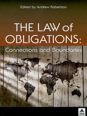 cover image of The Law of Obligations